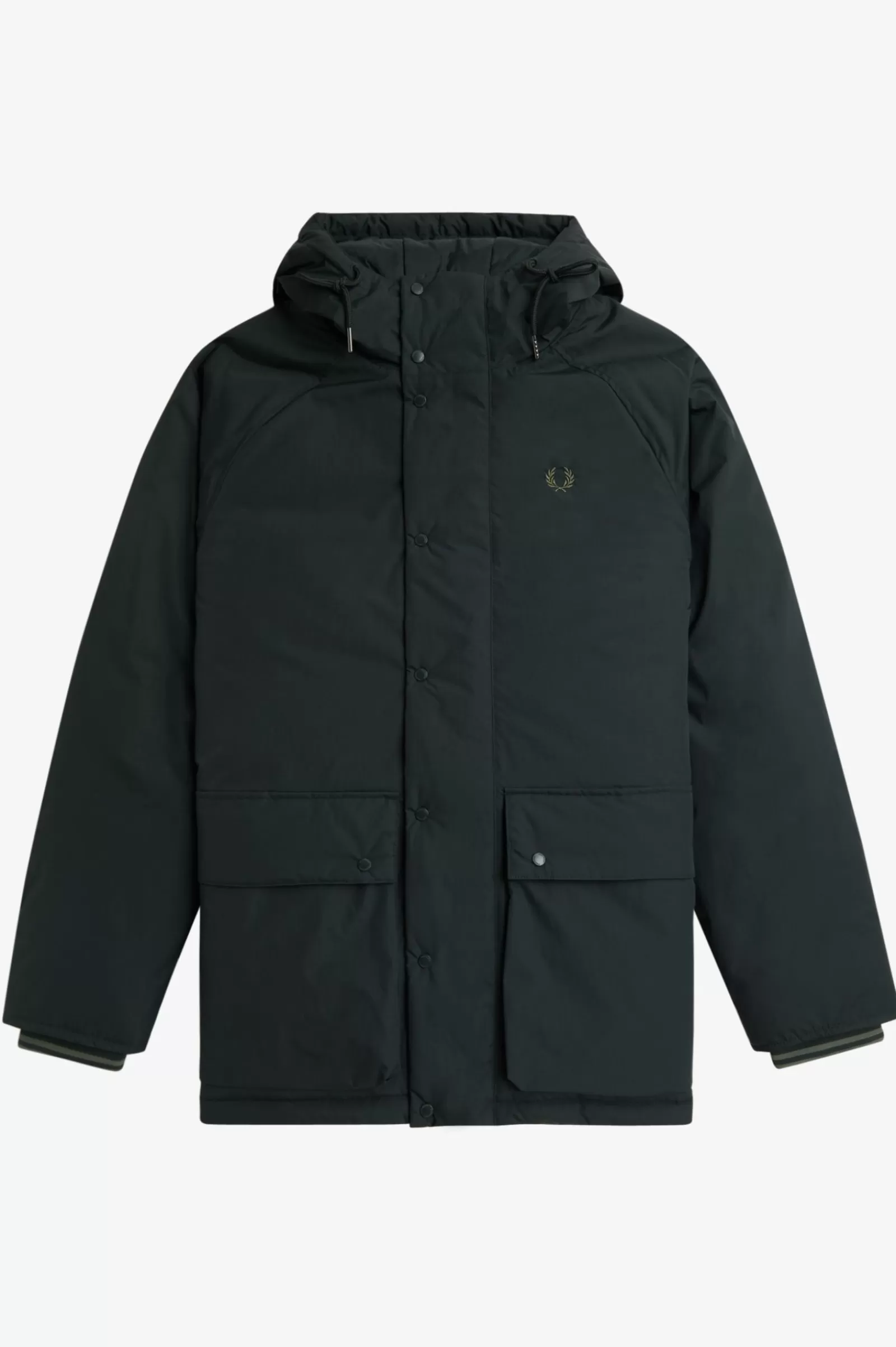 MULHER Fred Perry Casaco Acolchoado Com Fecho De Correr Integral